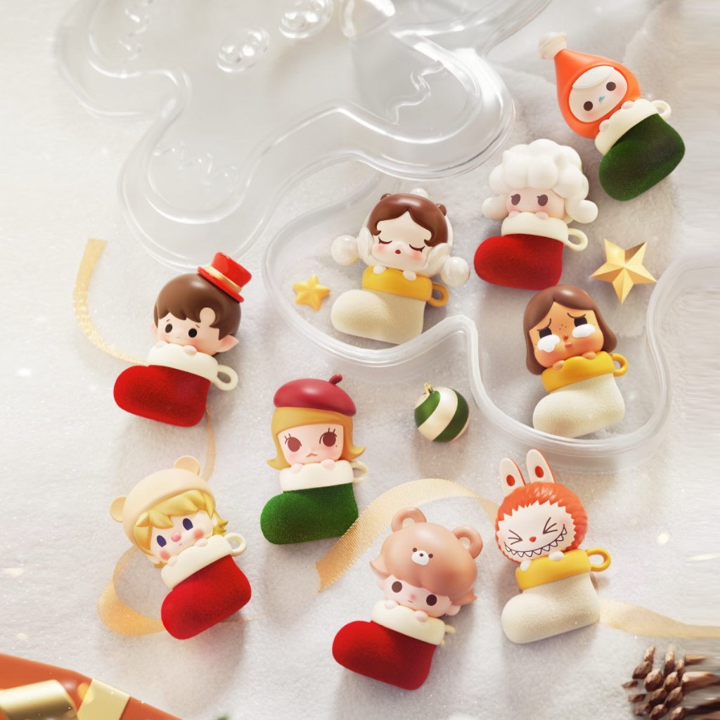 พร้อมส่ง POP BEAN Christmas Sock Series Box Set