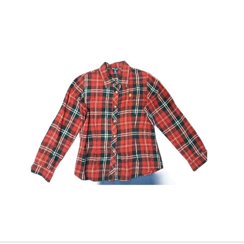 A56.มือสอง เสื้อลายสก็อต