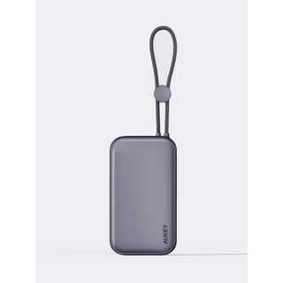 [CCC] AUKEY PB-Y47 พาวเวอร์แบงค์ชาร์จเร็ว PD 30W ความจุ 10000mAh รองรับชาร์จเร็ว มีสายในตัว