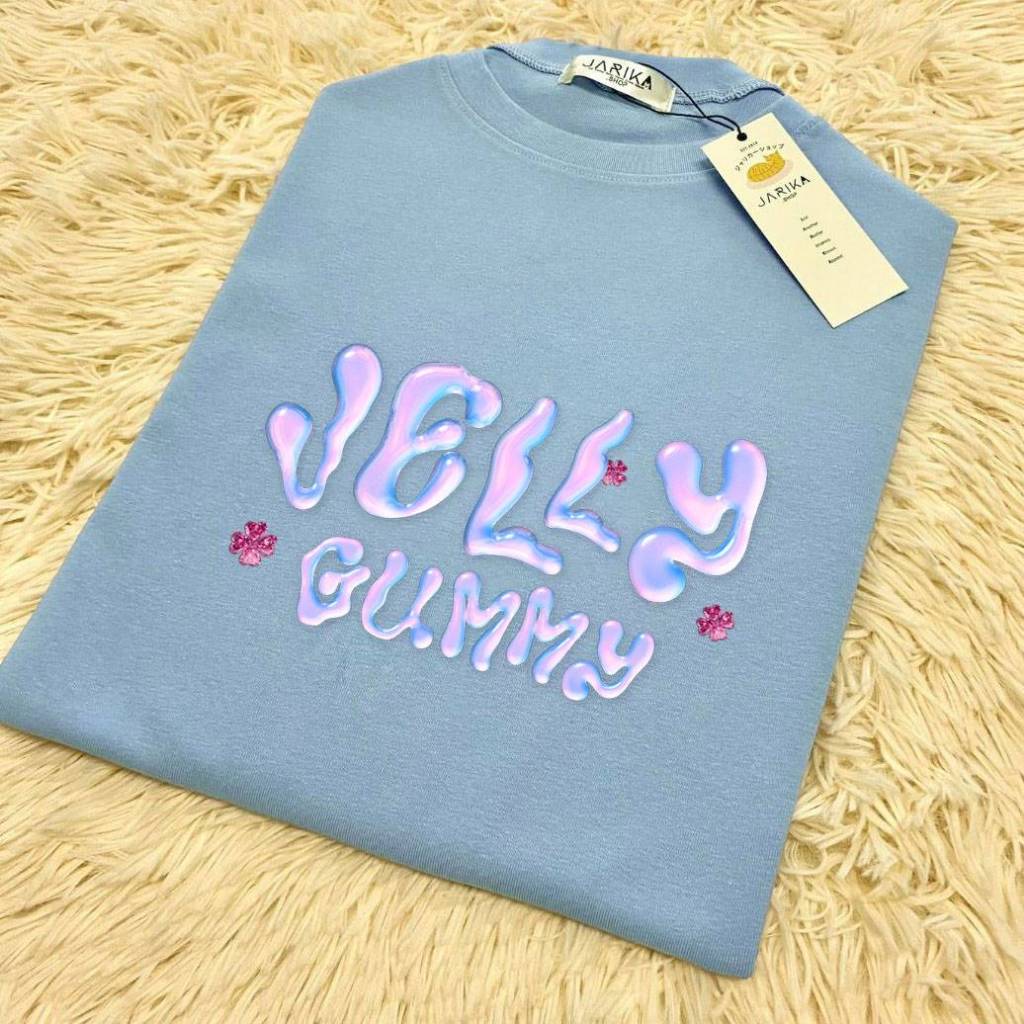 Jarika.shop - เสื้อยืด Jelly Gummy ( งานป้าย.. Jarika ) ( จ252 ) - รูปที่ 3