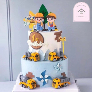 โมเดลรถก่อสร้าง ชุดรถตักดิน ขุดเจาะ​ แม็คโคร​ รถขุดเจาะ โมเด…