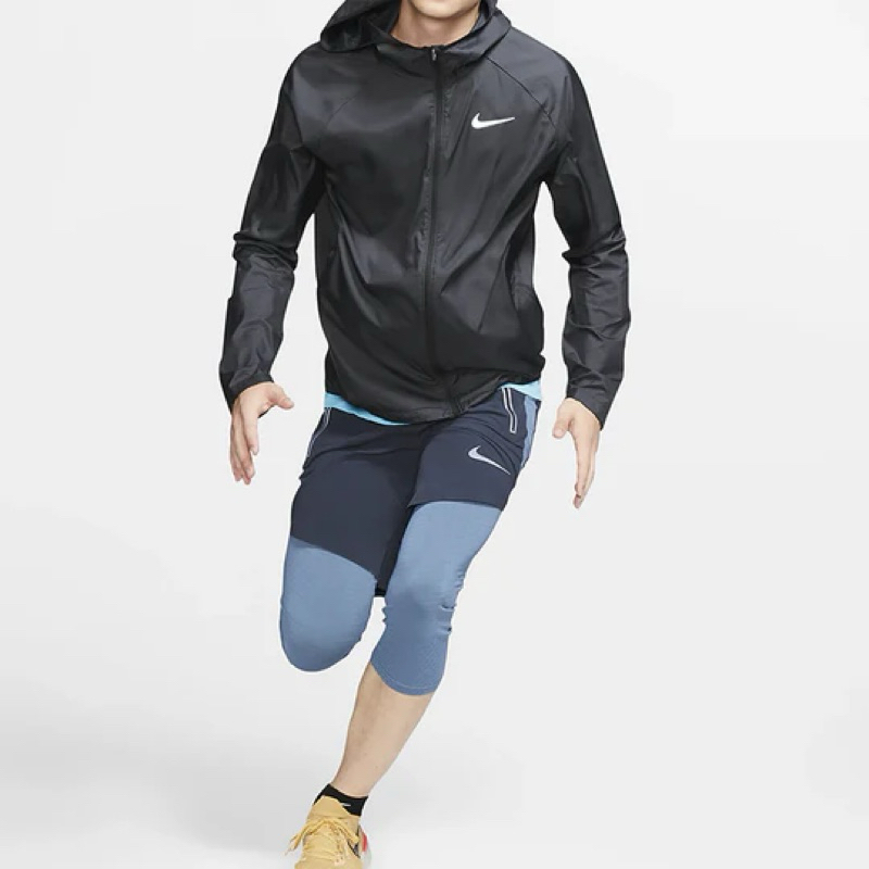 เสื้อแจ็คเก็ตวิ่งผู้ชาย Nike ESSENTIAL Jacket Runing
