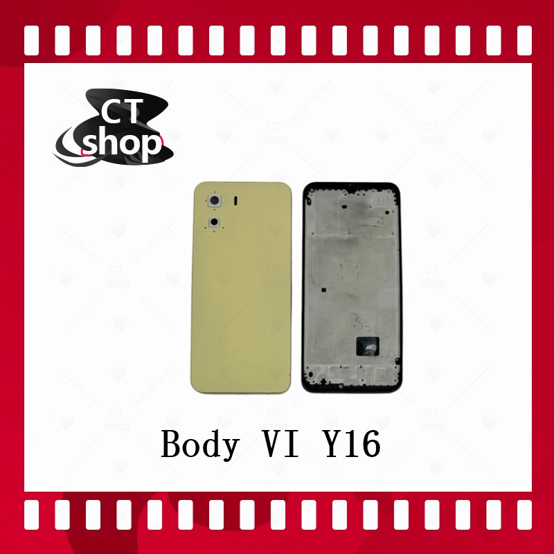 สำหรับ Vi Y16 Y20 Y20s Y12s Y12a Y21 อะไหล่บอดี้ เคสกลางพร้อมฝาหลัง Body อะไหล่มือถือ คุณภาพดี CT Sh