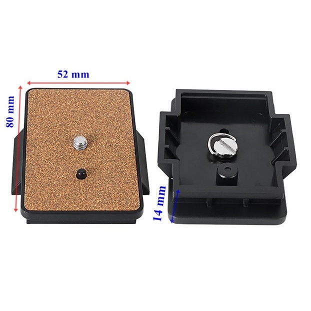 Quick Release Plate Replace For YUNTENG VCT-950 , 880 , 870 , 860 , 588 , 8008 , CX686 , C600 , DC70 , Velbon PH368