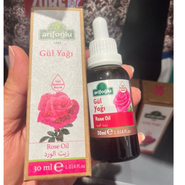 น้ำมันกุหลาบ 30mlจากประเทศตุรกี rose oilใช้ทาบำรุงผิวหน้า - รูปที่ 2