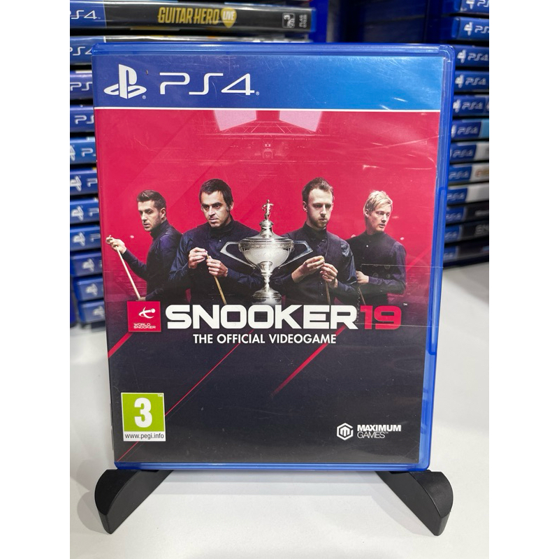 แผ่น PS4 เกม SNOOKER19 THE OFFICAIL VIDEOGAME เล่นได้ 1-2 คน [ มือ 2 ] มีสต็อคพร้อมส่ง