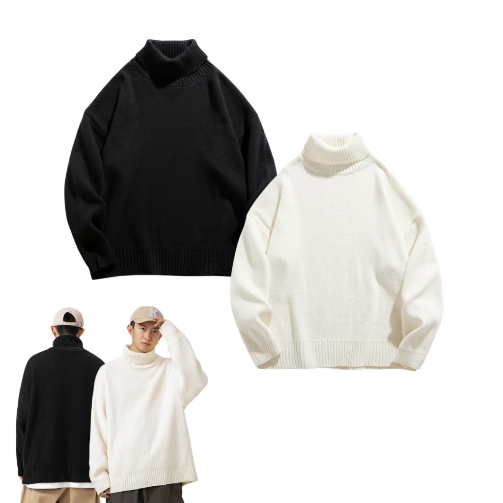 เสื้อคอเต่าเกาหลีมินิมอล Premium Korea Turtle neck Shirt