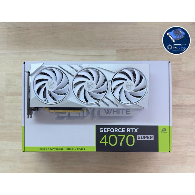 การ์ดจอ GEFORCE RTX4070SUPER 12GB มีประกันหลายรุ่น