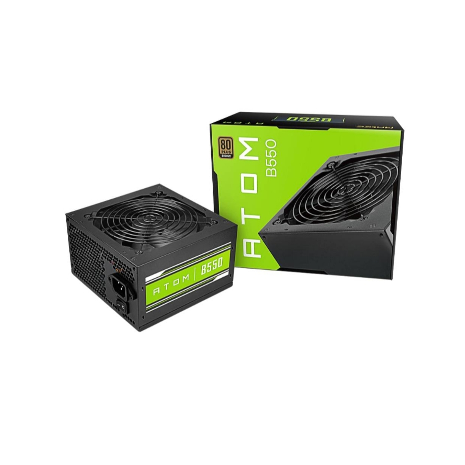 POWER SUPPLY (อุปกรณ์จ่ายไฟ) ANTEC ATOM B550 - 550W 80 PLUS BRONZE