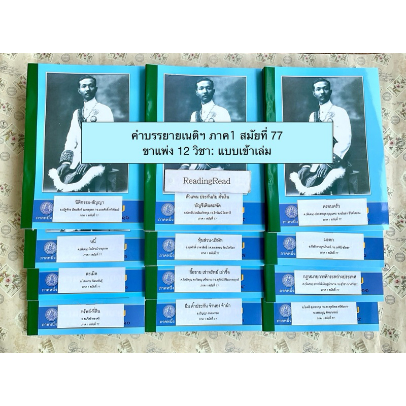 คำบรรยายเนติ 1/77 ขาแพ่ง แบบเข้าเล่ม
