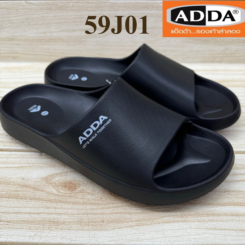 ADDA 59J01 รองเท้าแตะสวม แอ๊ดด้า size7-10 สวย เบา ใส่สบาย ไม่ลื่น