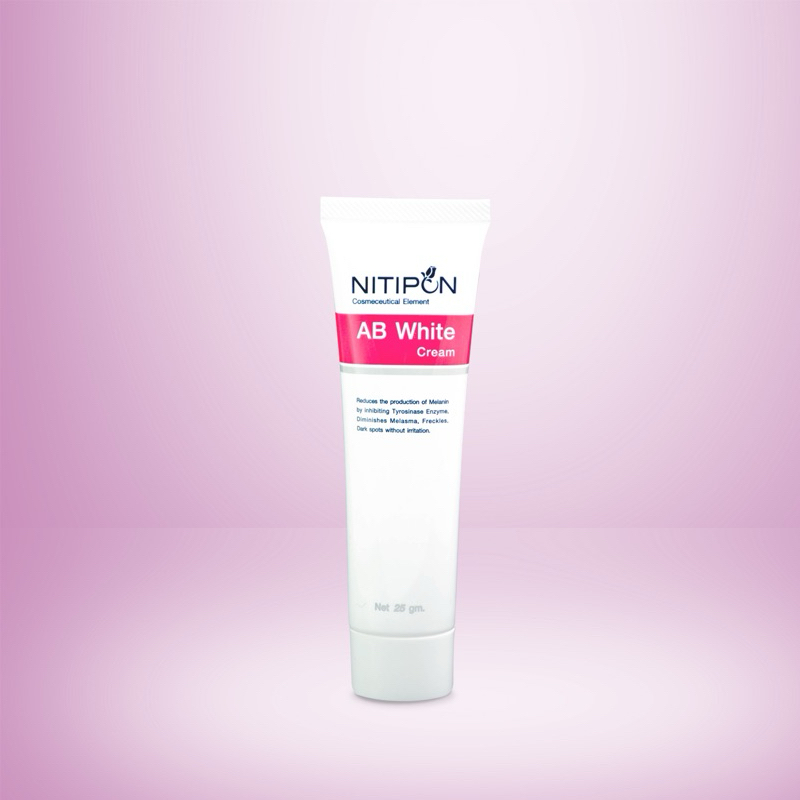 นิติพล AB WHITE 3 ทำให้เม็ดสีลดลง ฝ้า กระ จางลง