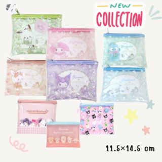 กระเป๋าซิปใส่เครื่องประดับ เศษเหรียญ ขนาด S ลาย Sanrio 11.5 …