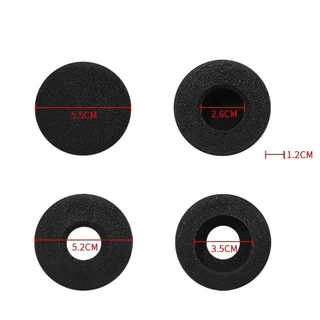 1 คู่ แผ่นฟองน้ําครอบหูฟัง เปลี่ยนแผ่นรองหูฟัง สําหรับ Plantronics C225 3220 320 3210 H251 261