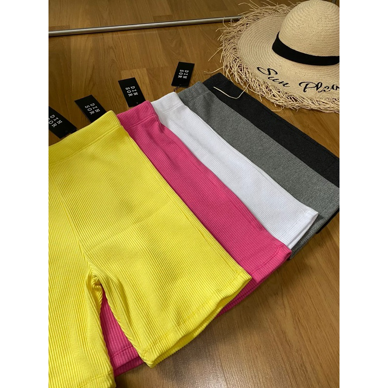 ❌Saleมีตำหนิ❌No85 กางเกงขาสั้น สามส่วน ไบเกอร์ ผ้าเกรดพรีเมี่ยม มีไซส์S, XL(สาวอวบ) ราคา ถูกที่สุด ดีลบีเคเค แกลเลอรีภาพที่ 7