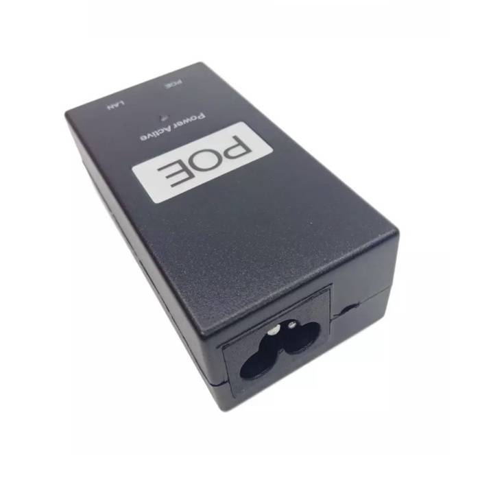 AC DC PoEอะแดปเตอร์จ่ายไฟ 24V 48 V 0.5A 1Aกล้องวงจรปิดActive PoE Injector Ethernet 12 24 48 โวลต์ 1A 500mAสำหรับกล้องIP