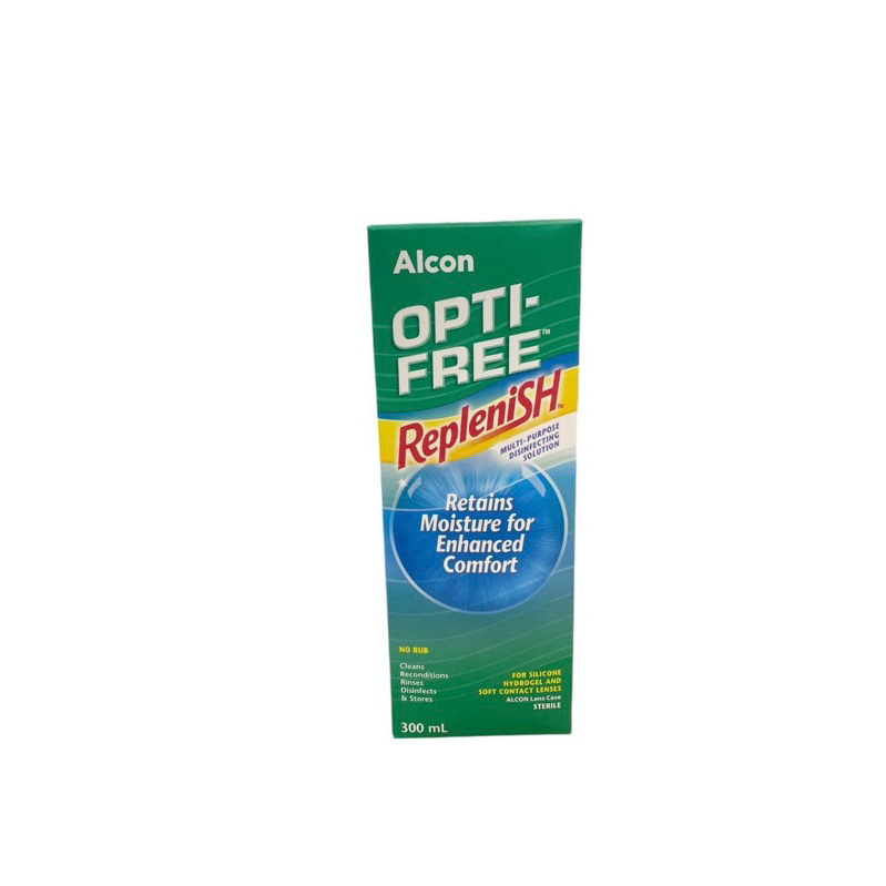 ยาแช่ Alcon Opti free Replenish ขนาด 300 ml