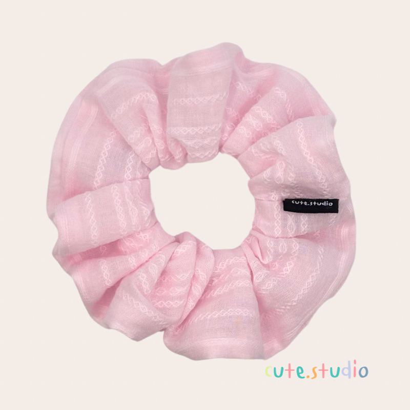 cute.studio • cotton voil dobby ยางมัดผม ผ้าคอตตอน100%