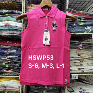 HSWPเสื้อยืดแขนกุดผู้หญิงBeverly Hills Polo Club มาใหม่ล่าสุ…