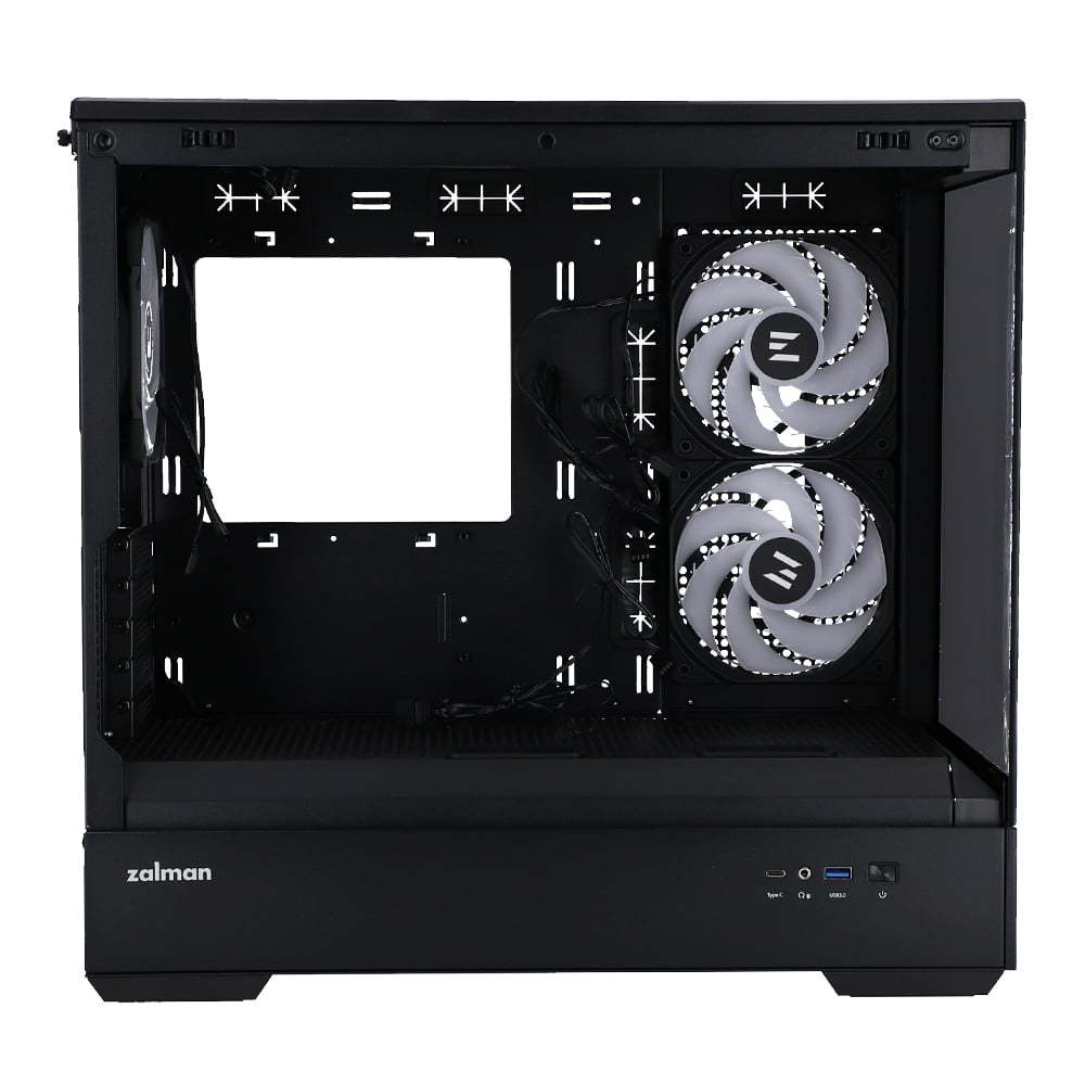 CASE (เคส) ZALMAN P30 BLACK V2 (MICRO-ATX)