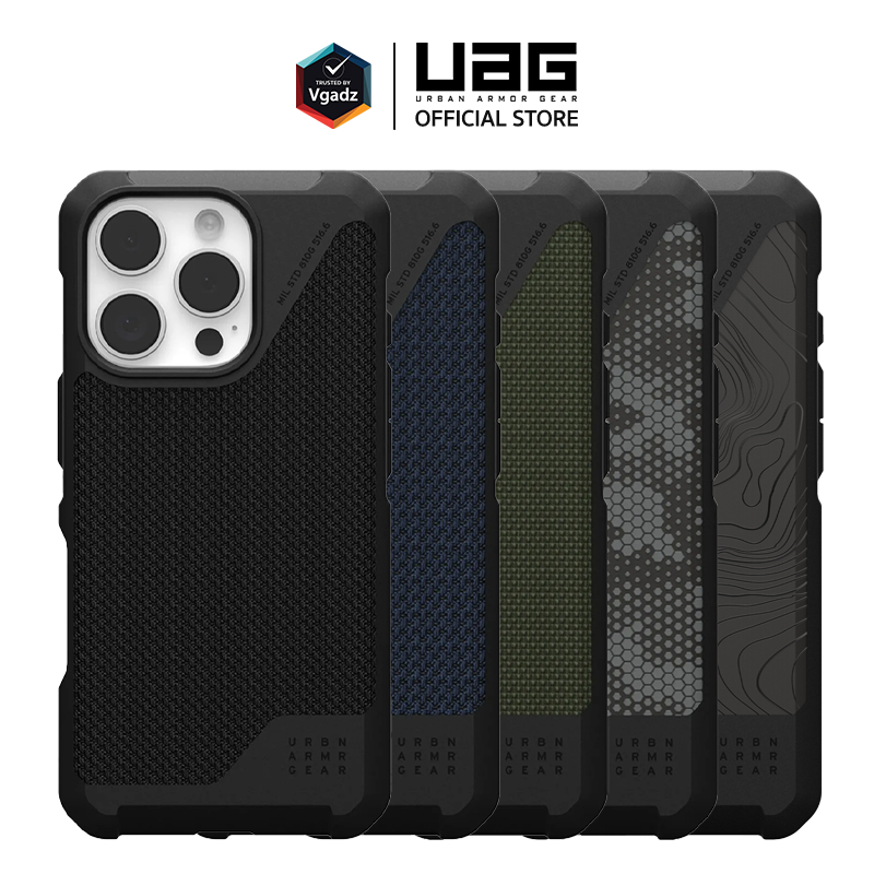 UAG เคสสำหรับ iPhone 16/ 16 Pro/ 16 Pro Max รุ่น Metropolis LT Magnetic