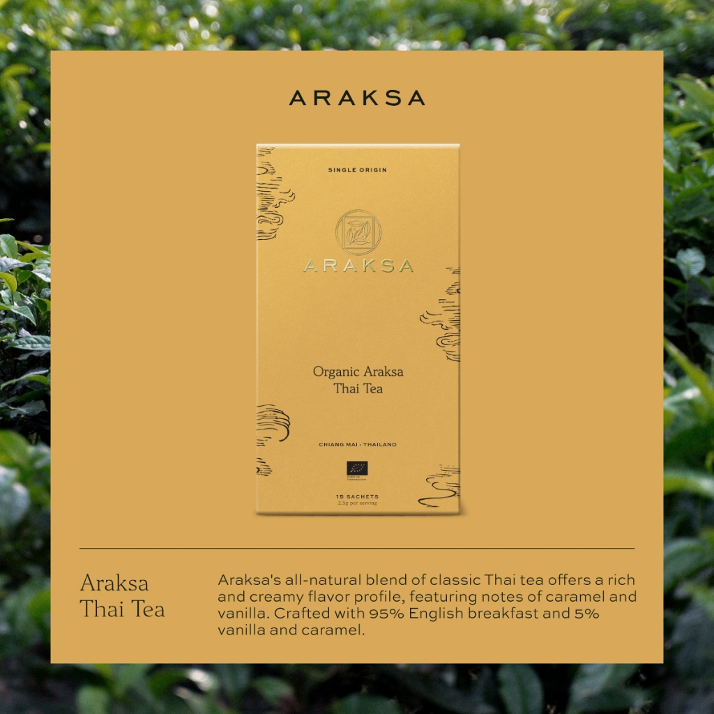 ARAKSA Thai Tea 15 Sachets Box