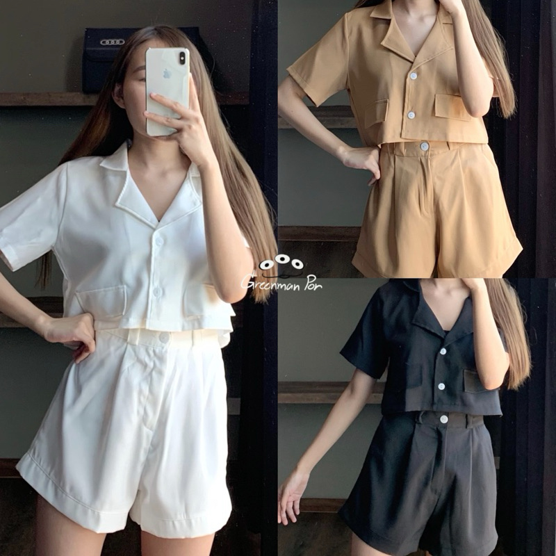 Basic Short Set - ชุดเซตขาสั้น
