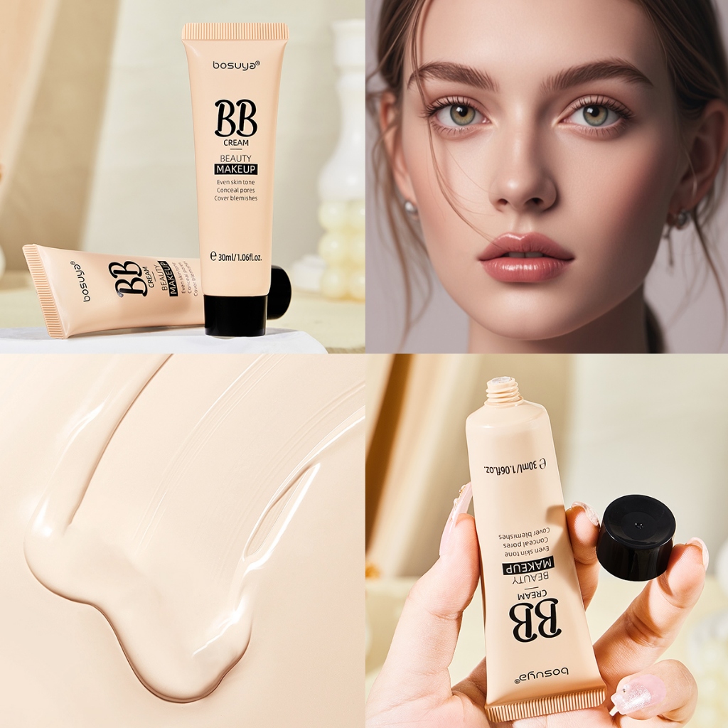 พร้อมส่ง BB CREAM รองพึ้น ติดทน กันน้ำ สีคบทุกโทนผิว มีความสุกสนุกไปกลับการแต่งหน้า ด้วยรองพึ้นเนึ้อบางเบา