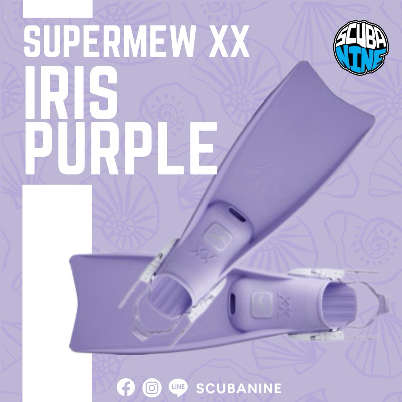 New Color !! ฟินดำน้ำ GULL รุ่น Supermew XX