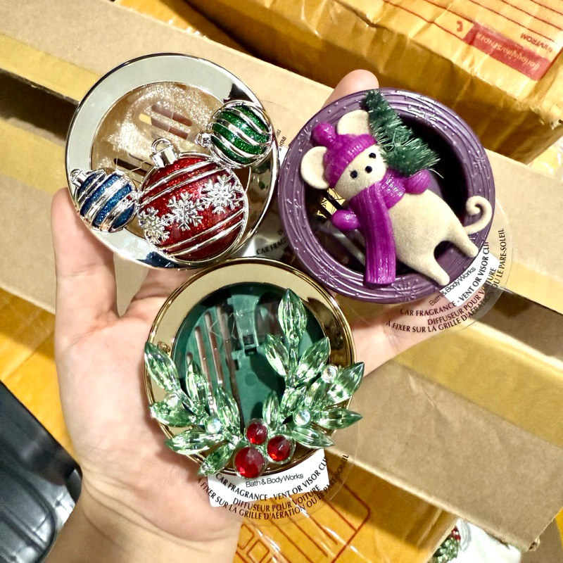 ช๊อปไทยBath&Body Works Car Fragrance Holder เคสน้ำหอมรถใหม่2025