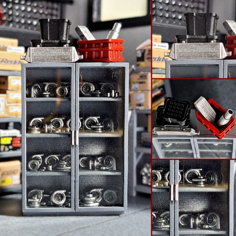 โมเดลตู้เทอร์โบ 1:64 รูปที่ 2