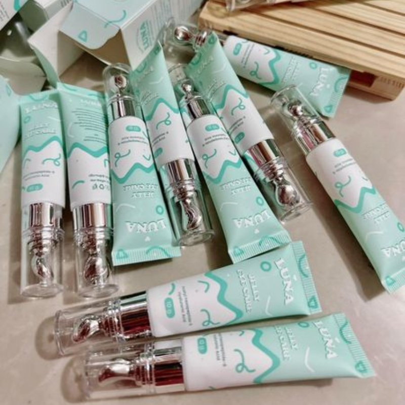 ลูน่าอายครีม LUNA JELLY EYE CARE ลดริ้วรอย แก้ขอบตาดำ ขอบตาคล้ำ ฟื้นฟูใต้ตา กระชับใต้ตา eye cream ใต้ตาดํา ครีมทาใต้ตา10