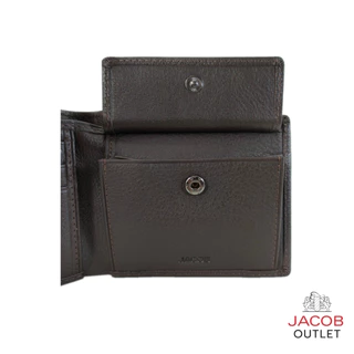 JACOB กระเป๋าสตางค์ชายพร้อมช่องเก็บเหรียญ - รุ่น SMITH 22180
