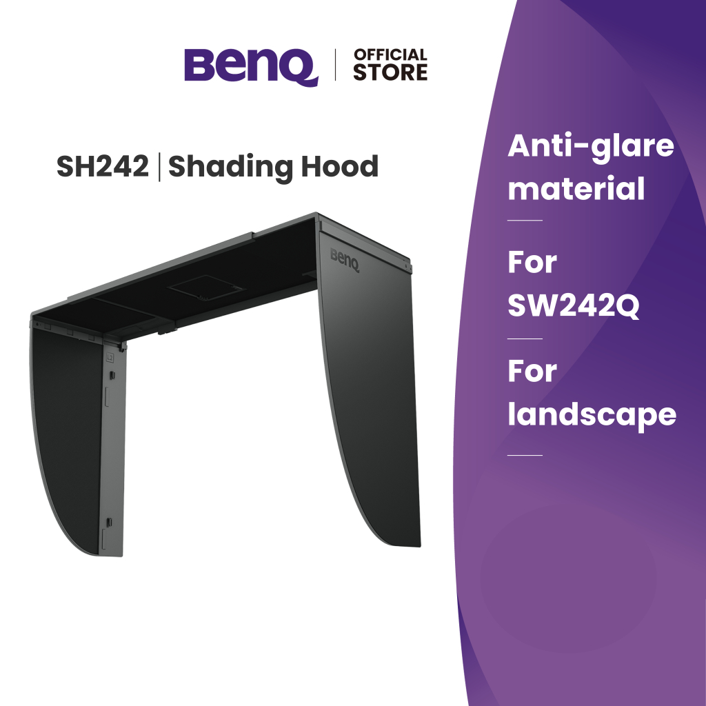 BenQ Shading Hood SH242 สำหรับจอมอนิเตอร์ BenQ รุ่น SW242Q