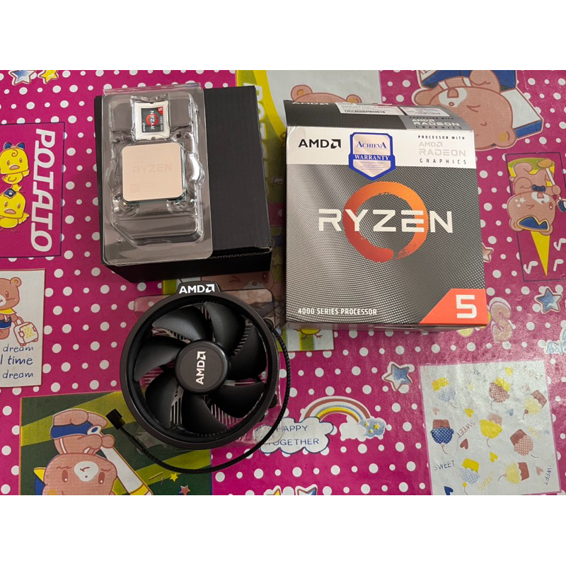 CPU (ซีพียู) AMD RYZEN 5 4600G 3.7 GHz (SOCKET AM4) [มือสอง]