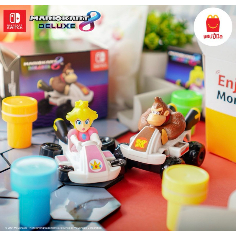 McDonald‘s แฮปปี้มีล Mario Kart เป็นแก๊งค์รถซิ่ง