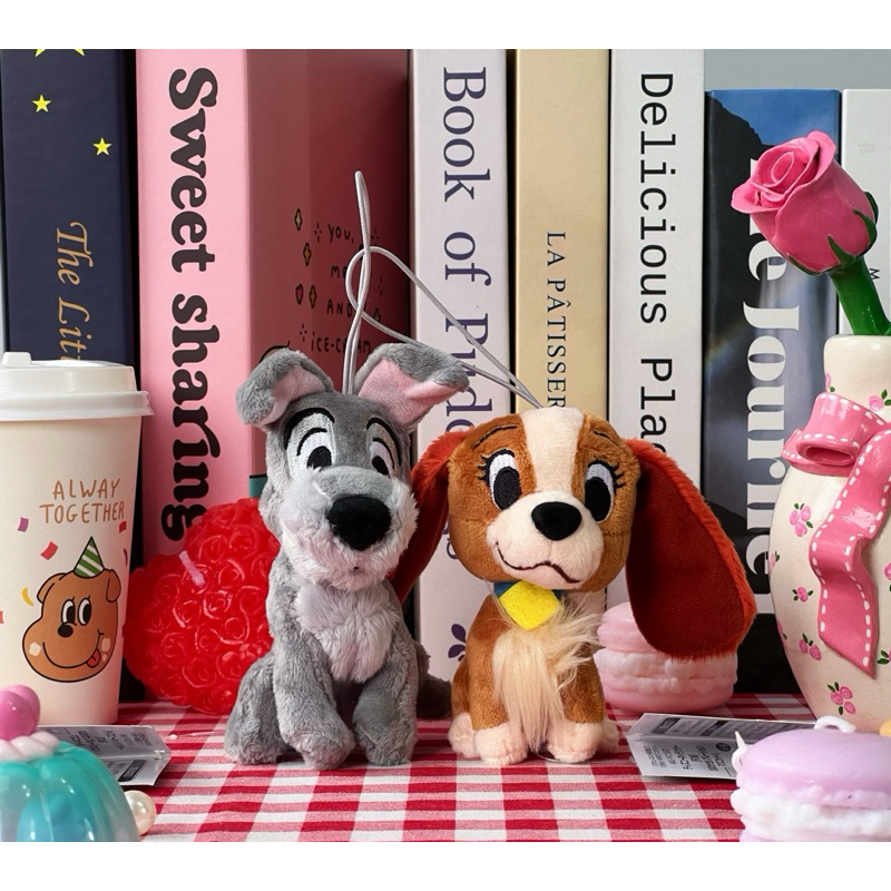 พวงตุ๊กตาคู่ Disney’s Lady and The Tramp♥️🎀🌈