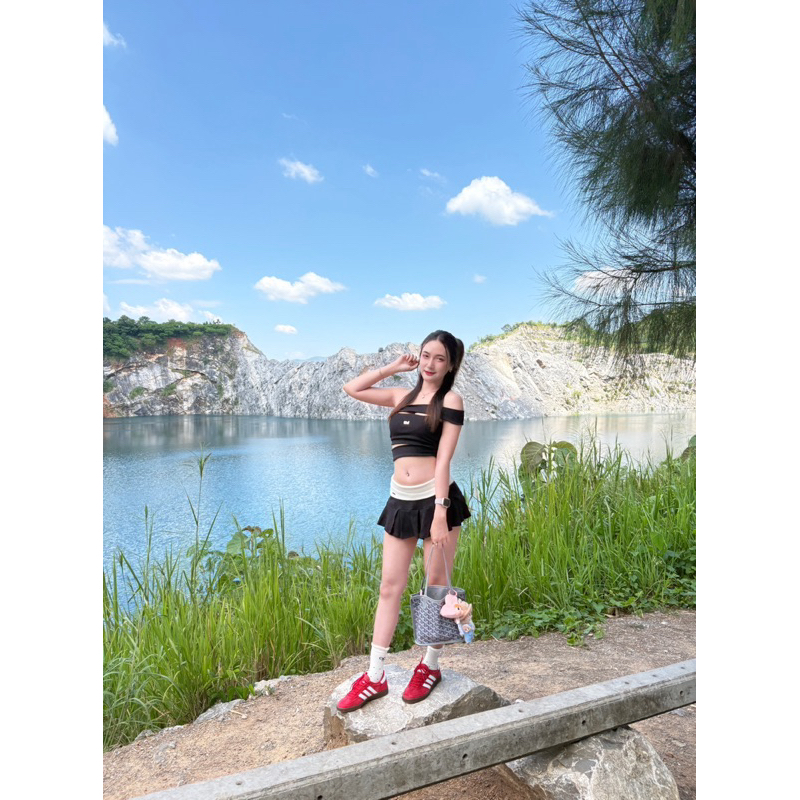 กระโปรงสีดำ Unigam มือสอง Used ค่ะ