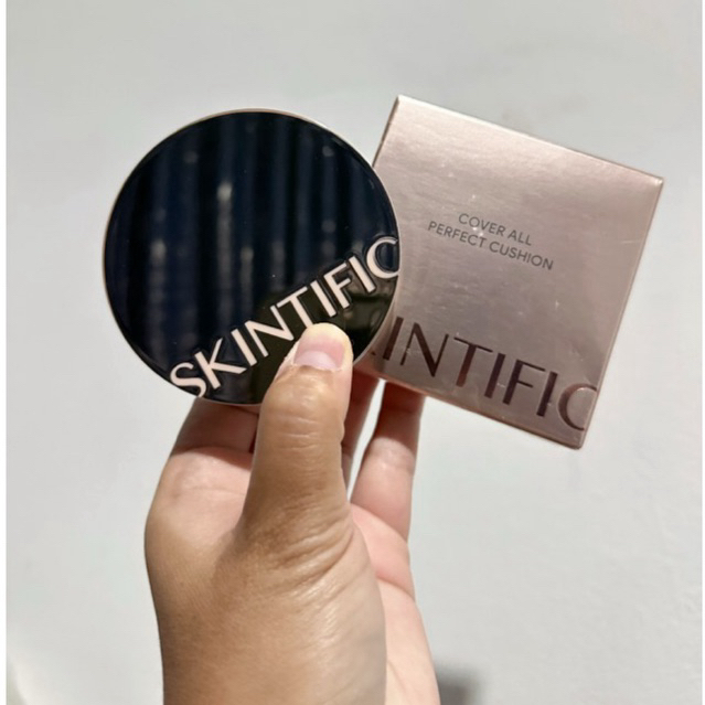 SKINTIFIC คุชชั้น มือสอง สี 02W Warm lvory