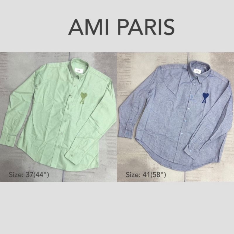 AMI PARIS เสื้อเชิ้ต ของแท้