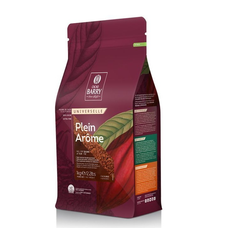 ผงโกโก้ Cocao Barry Plein Arome 1KG (ยกถุง) / 500G (แบ่งขาย)