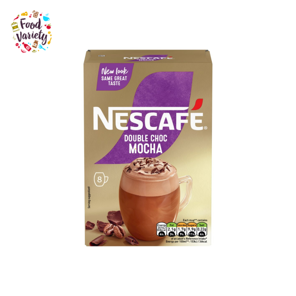 Nescafe Gold Double Choc Mocha Instant Coffee 8 x 20.9g
