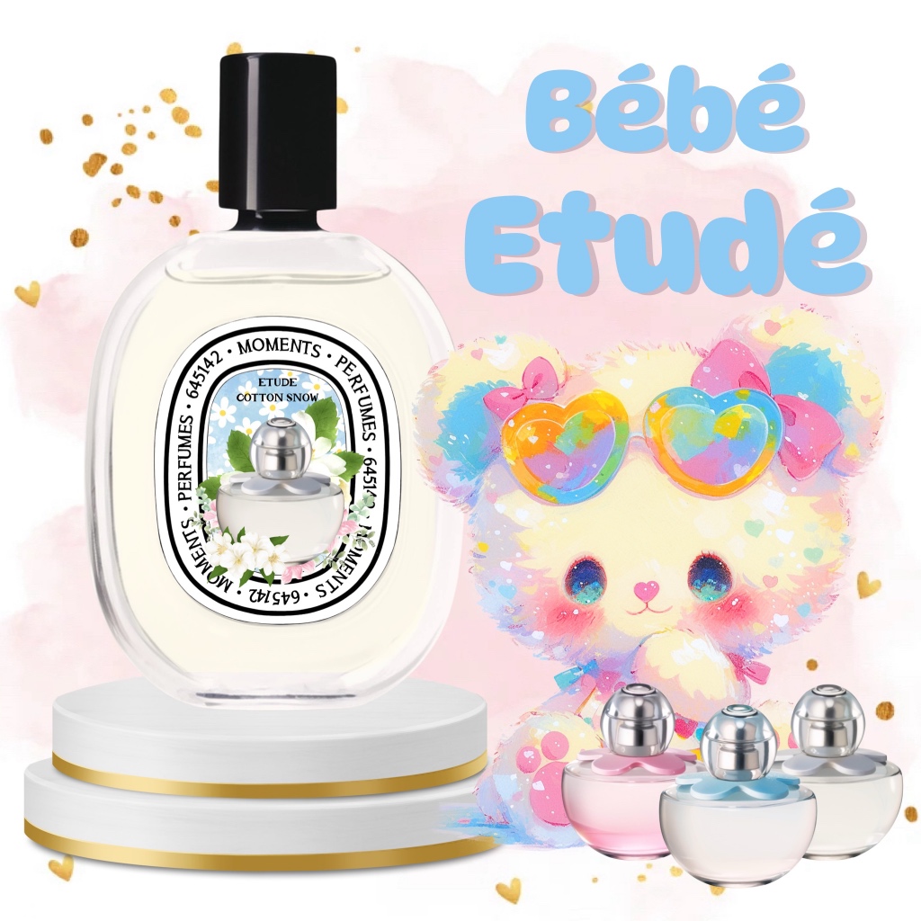 Moments Perfume น้ำหอม กลิ่นแป้งเด็ก Etusy เกาหลี หอมน่ารักอ่อนโยน