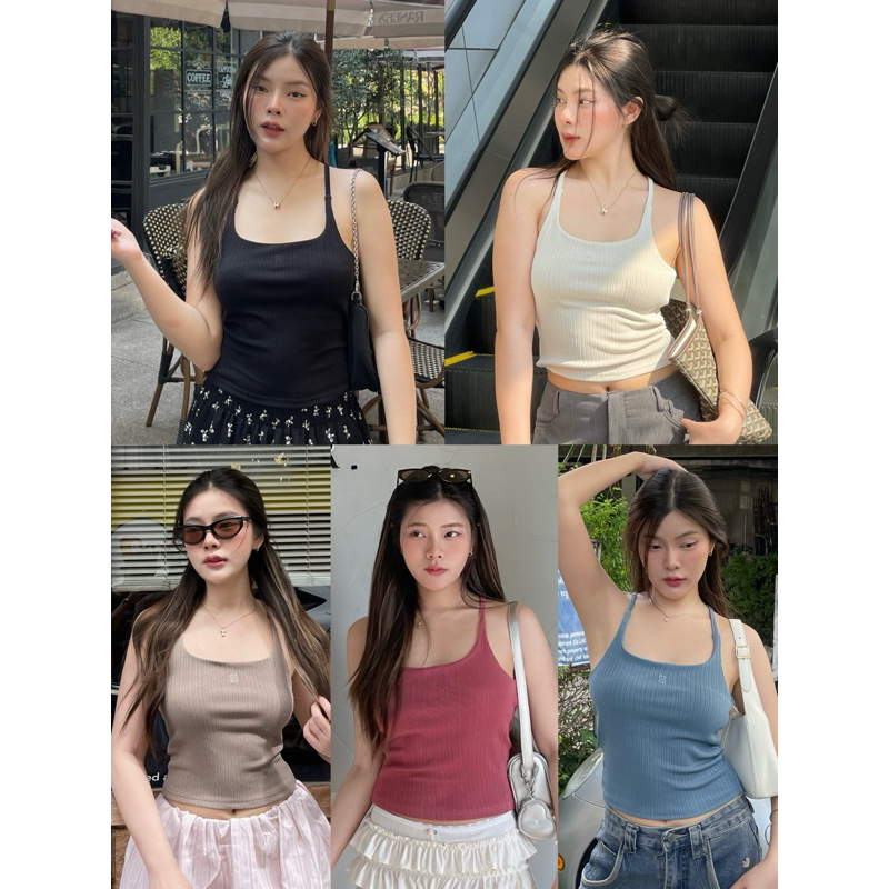 BEBELUGA - Deva top เสื้อกล้ามสายเดี่ยว