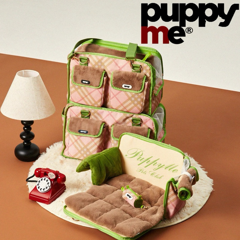 Pet Bag กระเป๋าเดินทางสำหรับสัตว์เลี้ยง สุนัข แมว แบบเปิดขยายด้านข้างได้ ผ้ากันน้ำ PUPPYME