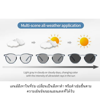 ALP แว่นกันลม แว่นกันแดด กรองแสงสีฟ้า เลนส์เทาปรับสีเข้มขึ้น กันฝุ่น PM 2.5 กันUV400 รุ่น ALP-SB0003