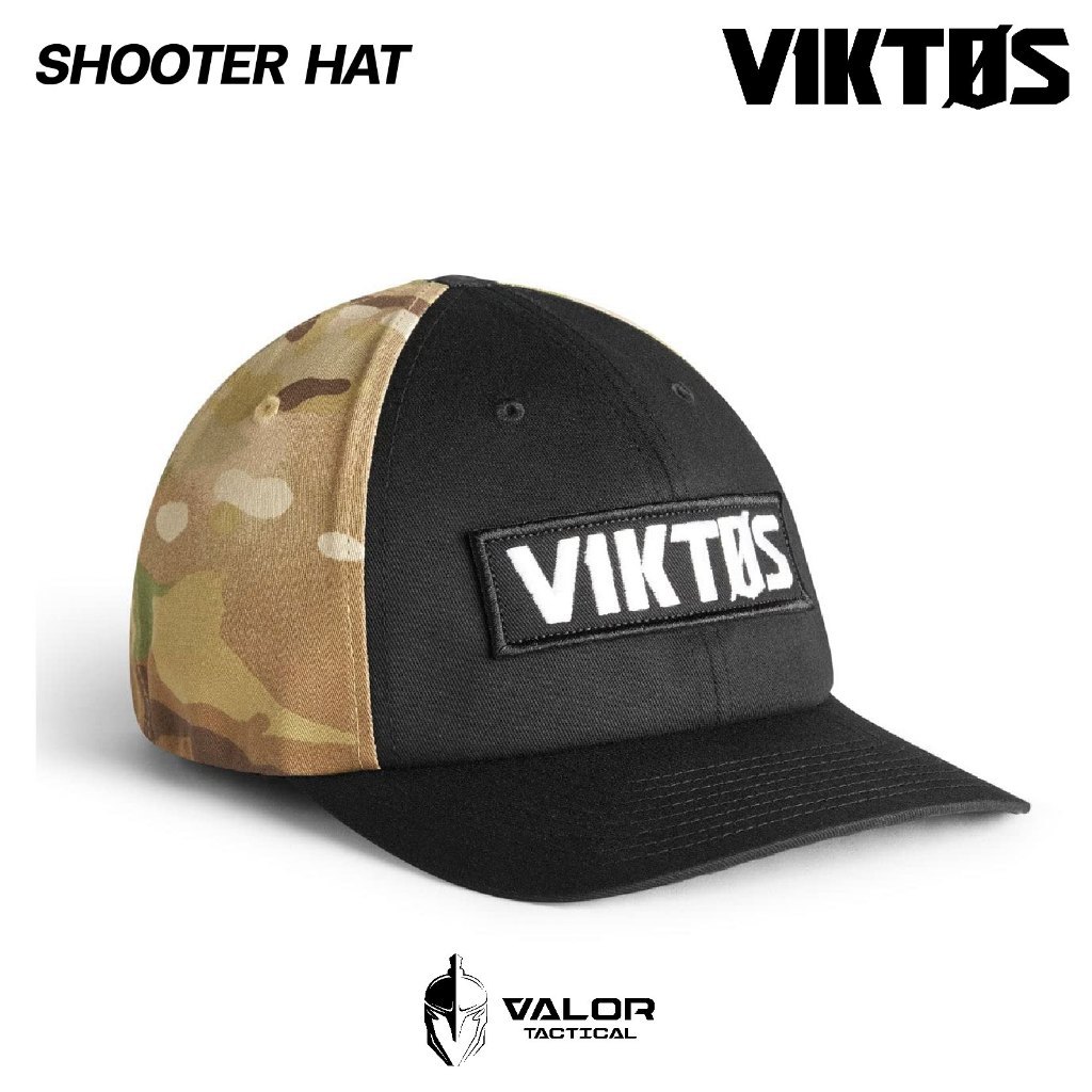 VIKTOS - Shooter Hat [Spartan] หมวกแก็ป กันแดด ลายพรางทหาร ทรงเบสบอล ใส่ได้ทั้งชายและหญิง
