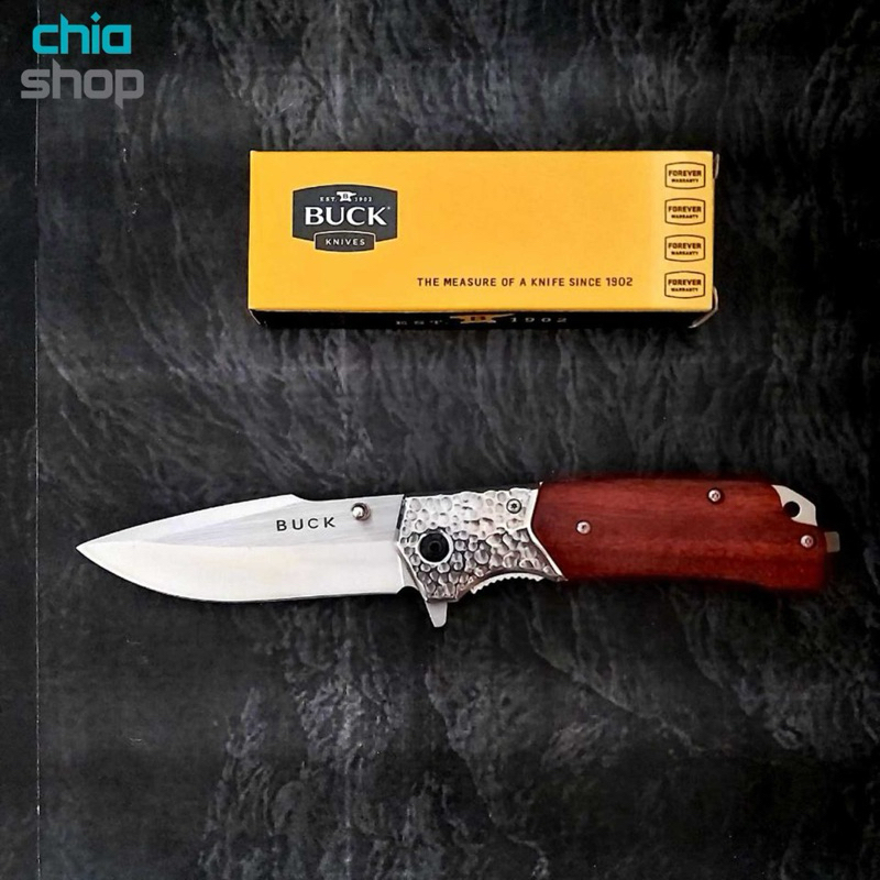 🇺🇸 BUCK Folding Hunting Knife no.DA314