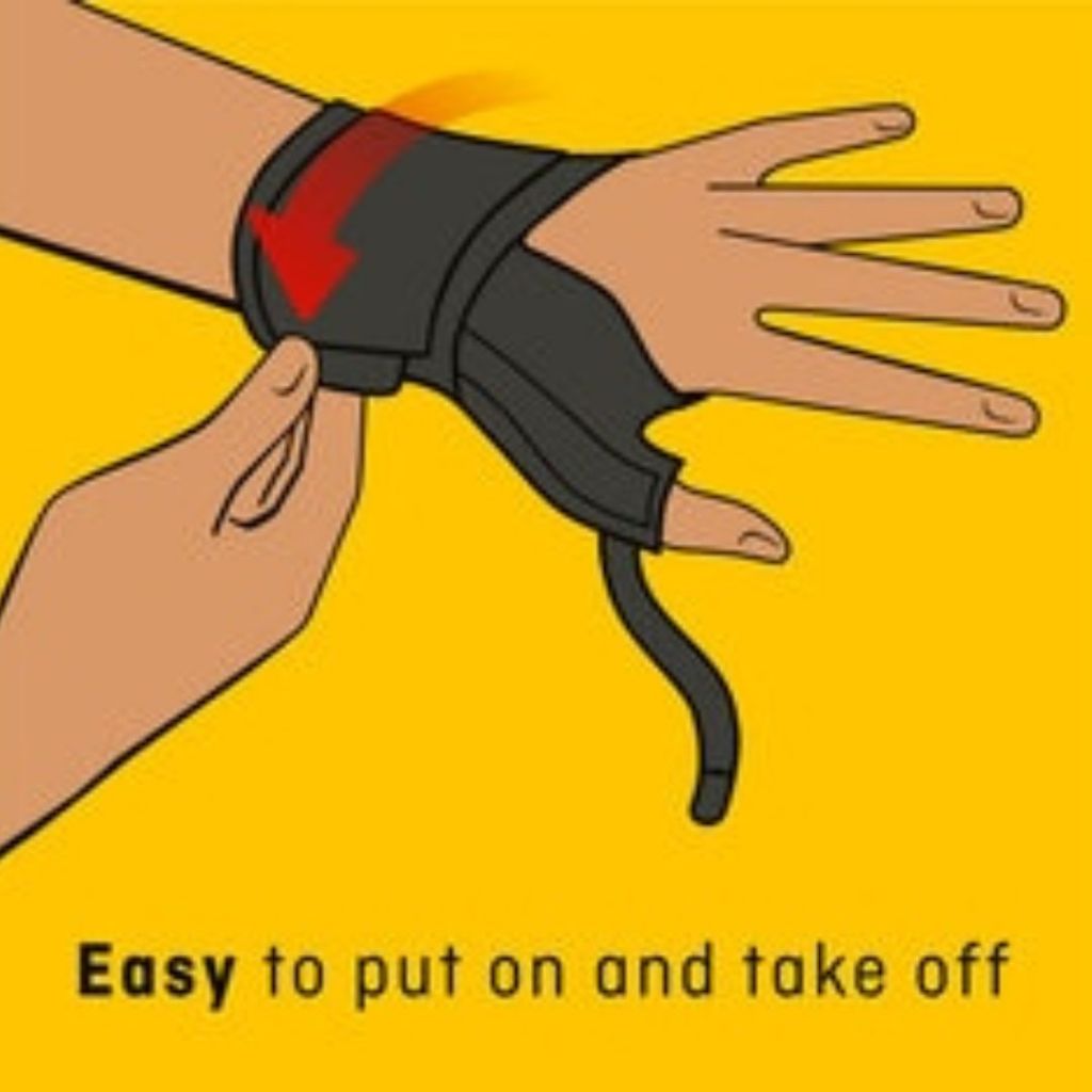 Futuro Deluxe Thumb Stabilizer พยุงนิ้วหัวแม่มือ  ไซส์ S-M สีดำ ความยาวรอบข้อมือ (5.0-6.5 นิ้ว) - รูปที่ 4