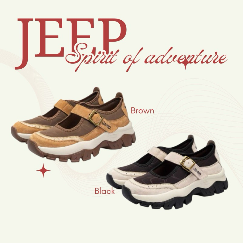 💓 ส่งฟรี Jeep spirit of advanture รองเท้าJeep